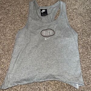 Nike Heather Gray Athletic Tank